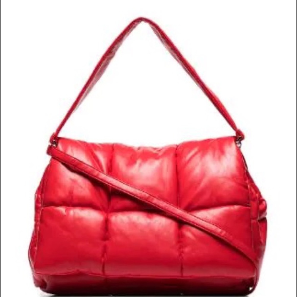 Wanda Faux-Leather Clutch Bag